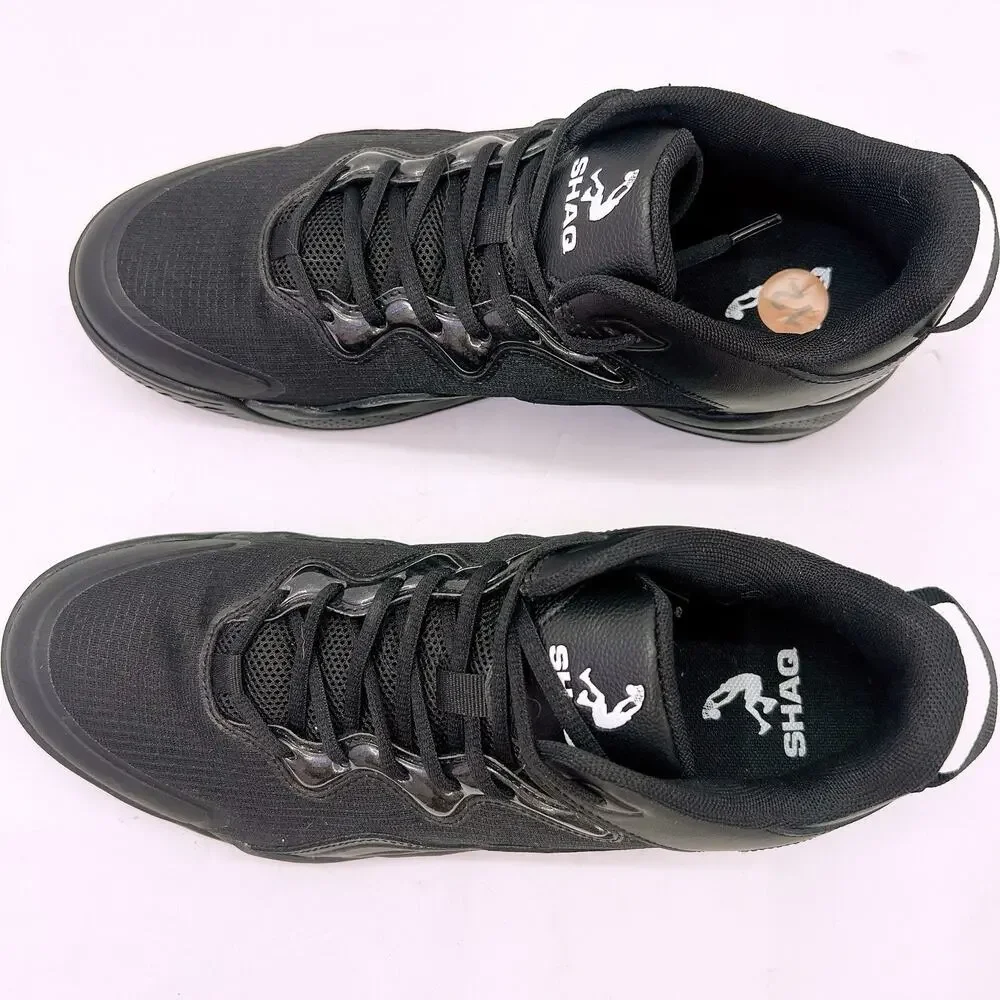 Shaq Posture Black Basketball Shoes Men’s Size 12 Sneakers Athletic Sport Wear